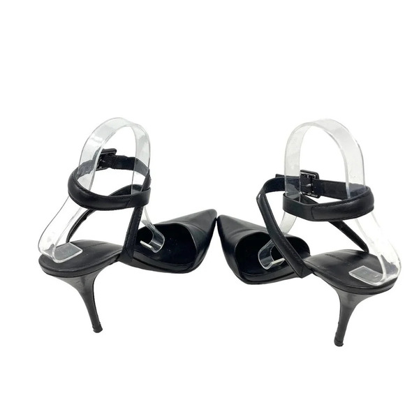 Alexander Wang Lovisa Heels d’Orsay Pump Pointed Toe Leather BlackSize 40 US 10‎ - Picture 9 of 12